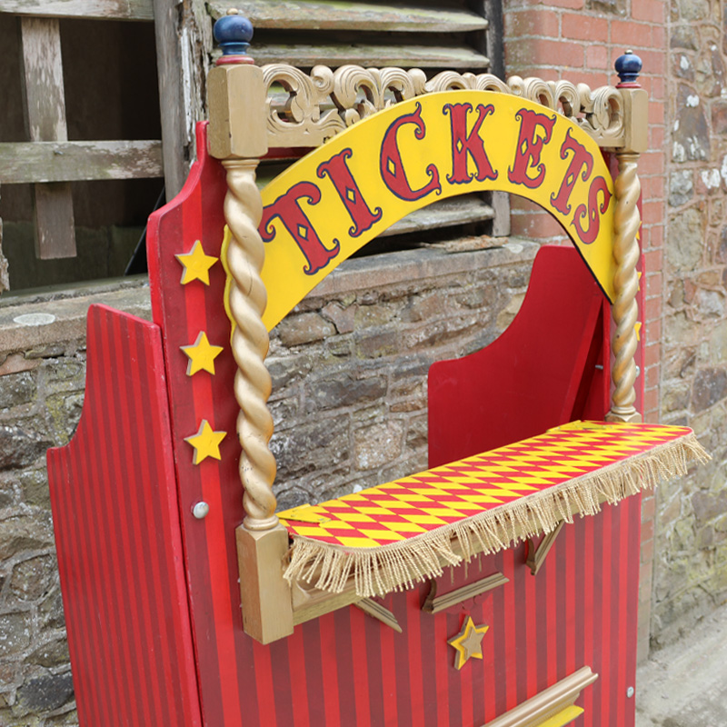 Vintage Ticket Booth 2
